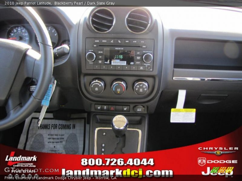 Blackberry Pearl / Dark Slate Gray 2010 Jeep Patriot Latitude