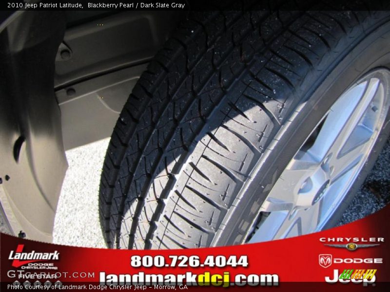 Blackberry Pearl / Dark Slate Gray 2010 Jeep Patriot Latitude