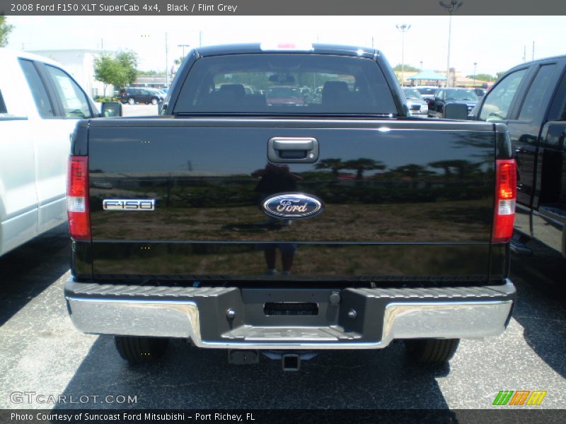 Black / Flint Grey 2008 Ford F150 XLT SuperCab 4x4