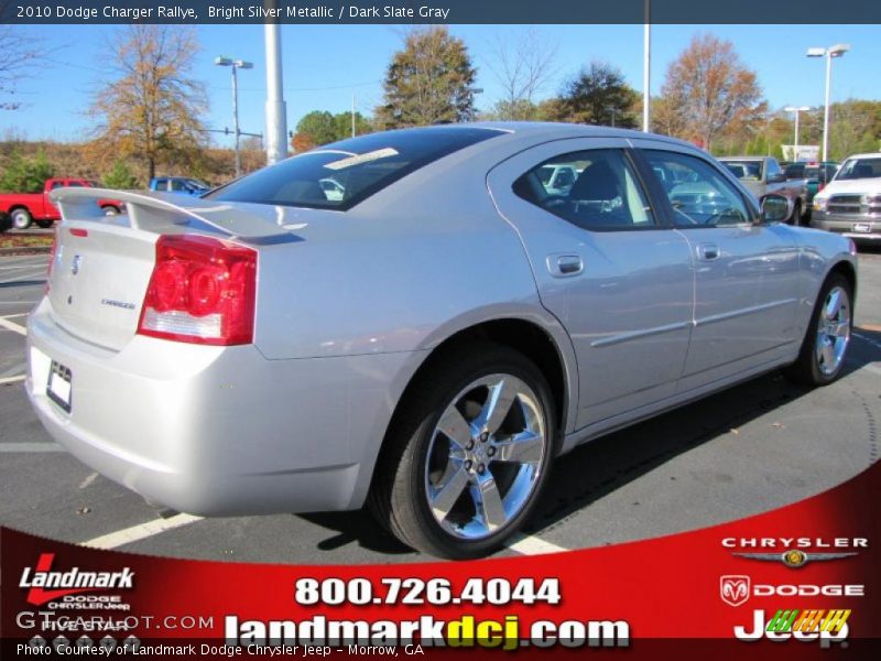 Bright Silver Metallic / Dark Slate Gray 2010 Dodge Charger Rallye