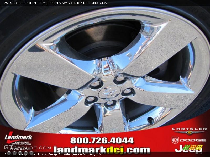 Bright Silver Metallic / Dark Slate Gray 2010 Dodge Charger Rallye