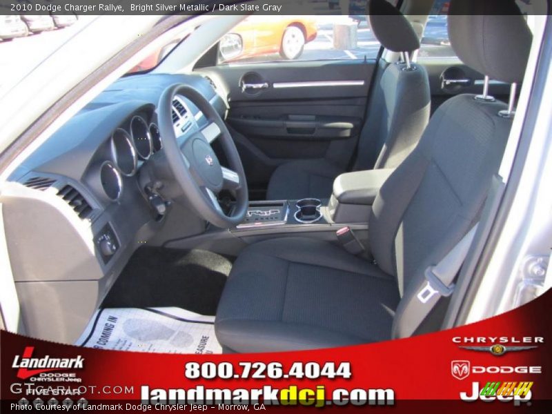 Bright Silver Metallic / Dark Slate Gray 2010 Dodge Charger Rallye