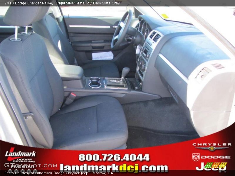 Bright Silver Metallic / Dark Slate Gray 2010 Dodge Charger Rallye