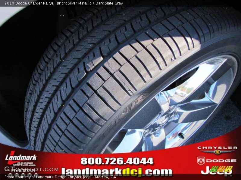 Bright Silver Metallic / Dark Slate Gray 2010 Dodge Charger Rallye