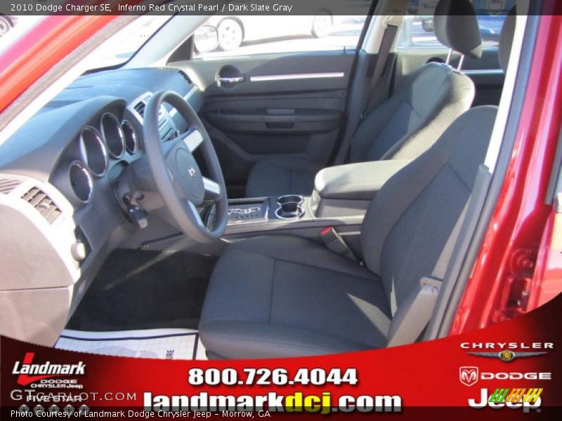 Inferno Red Crystal Pearl / Dark Slate Gray 2010 Dodge Charger SE