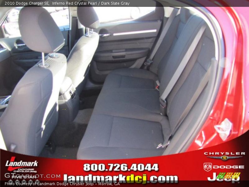 Inferno Red Crystal Pearl / Dark Slate Gray 2010 Dodge Charger SE