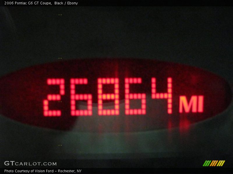 Black / Ebony 2006 Pontiac G6 GT Coupe