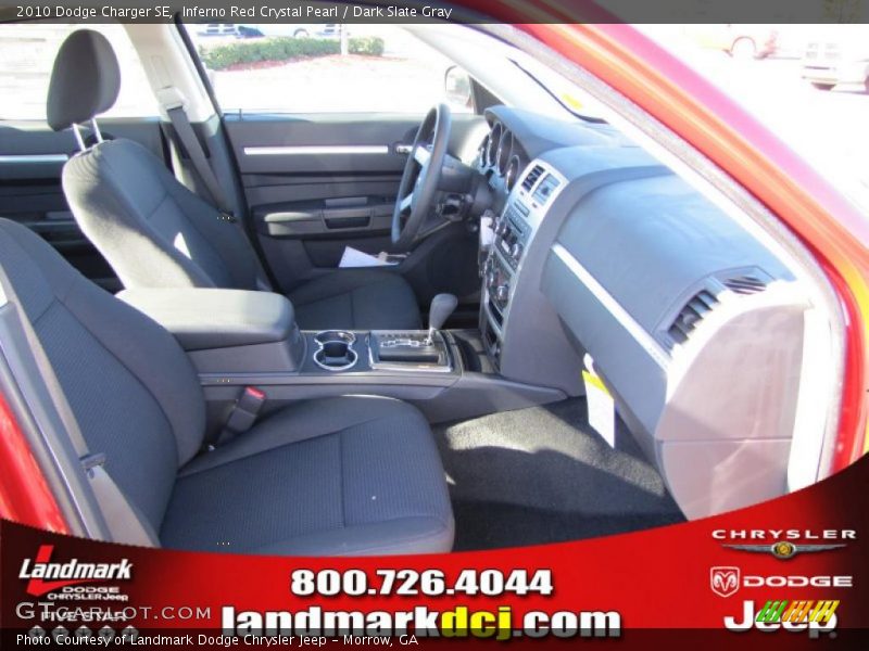 Inferno Red Crystal Pearl / Dark Slate Gray 2010 Dodge Charger SE