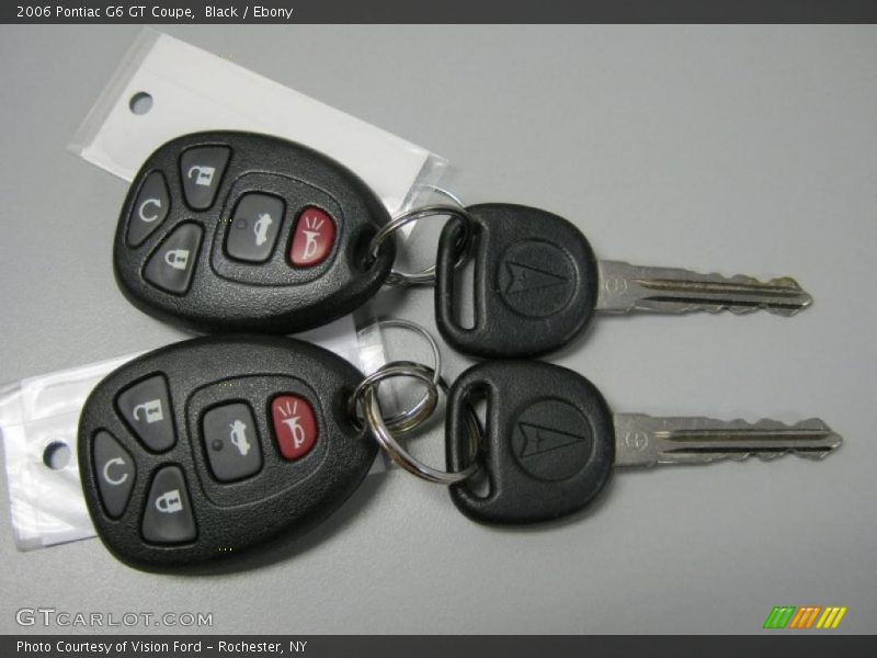 Black / Ebony 2006 Pontiac G6 GT Coupe