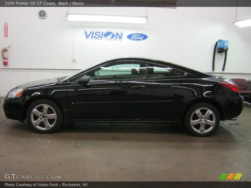 Black / Ebony 2006 Pontiac G6 GT Coupe