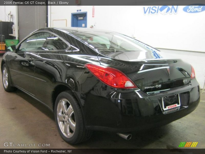Black / Ebony 2006 Pontiac G6 GT Coupe