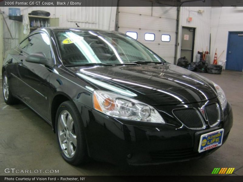 Black / Ebony 2006 Pontiac G6 GT Coupe