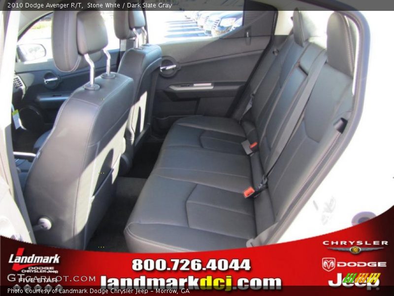 Stone White / Dark Slate Gray 2010 Dodge Avenger R/T