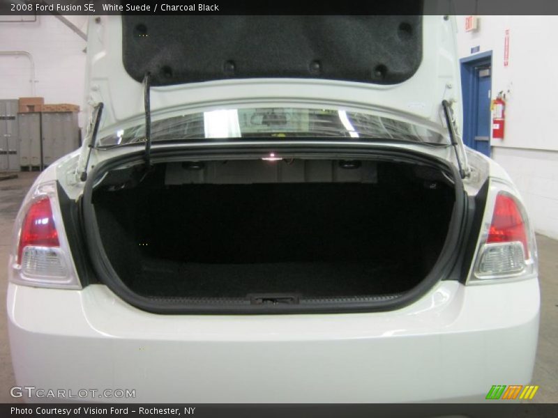 White Suede / Charcoal Black 2008 Ford Fusion SE