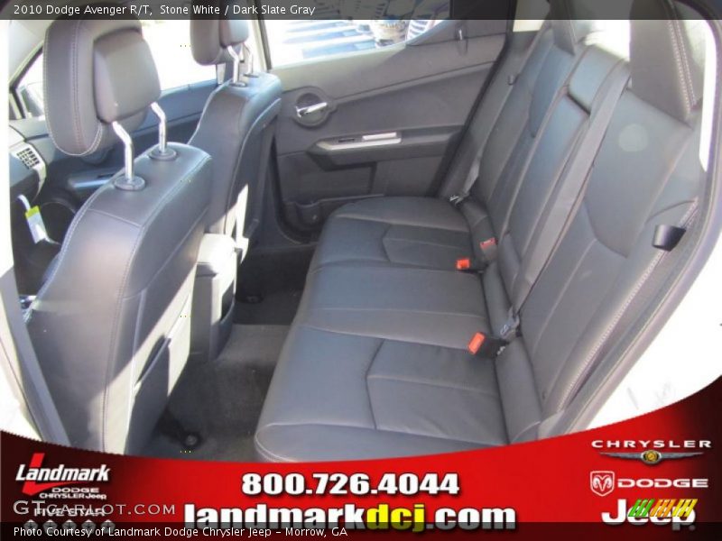 Stone White / Dark Slate Gray 2010 Dodge Avenger R/T