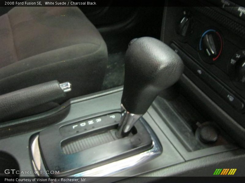 White Suede / Charcoal Black 2008 Ford Fusion SE