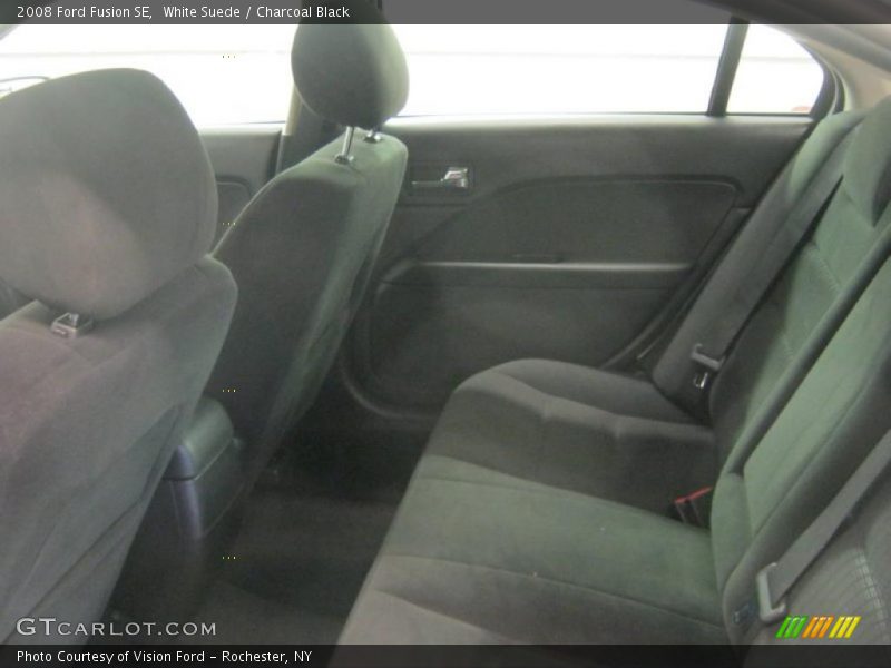 White Suede / Charcoal Black 2008 Ford Fusion SE