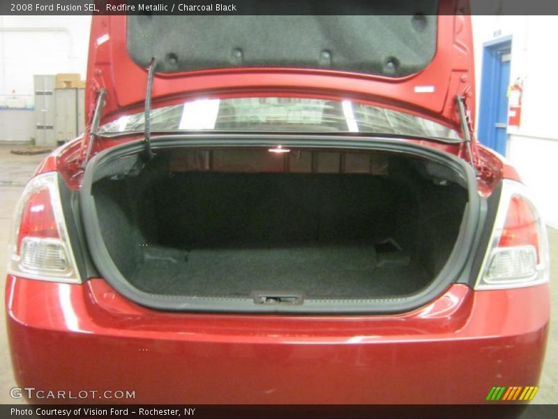 Redfire Metallic / Charcoal Black 2008 Ford Fusion SEL
