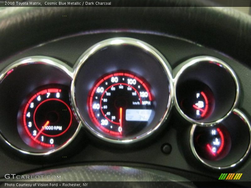 Cosmic Blue Metallic / Dark Charcoal 2008 Toyota Matrix