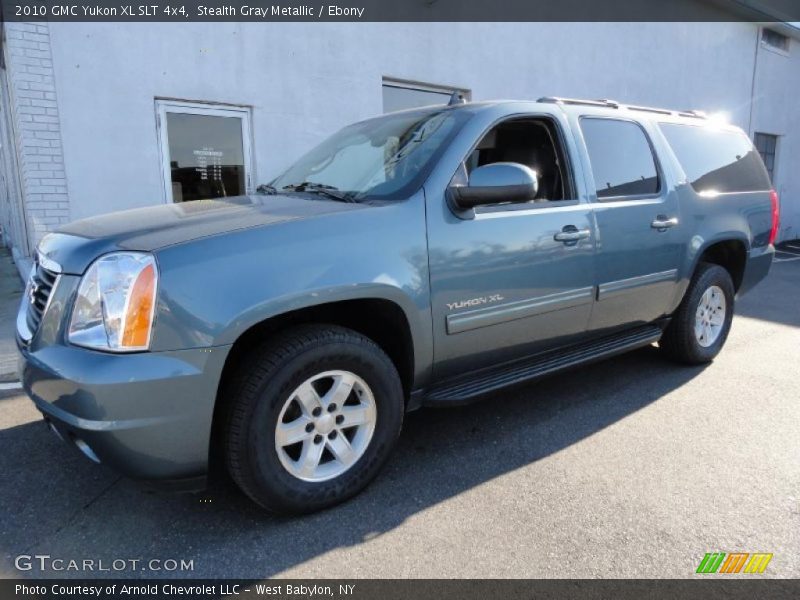 Stealth Gray Metallic / Ebony 2010 GMC Yukon XL SLT 4x4