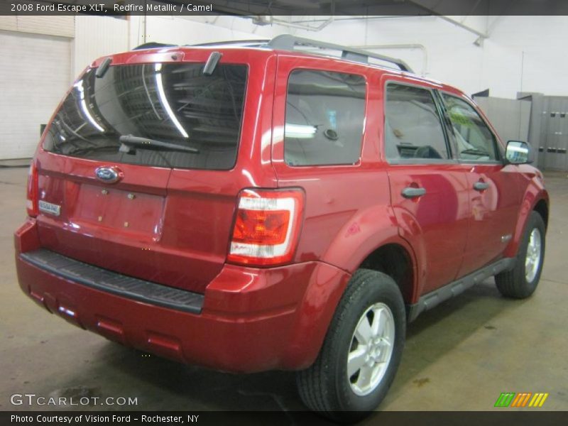 Redfire Metallic / Camel 2008 Ford Escape XLT