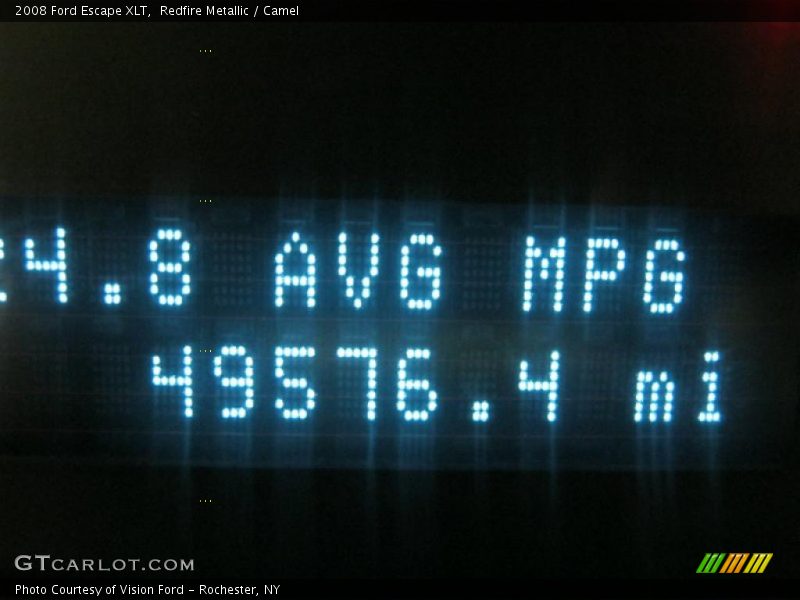 Redfire Metallic / Camel 2008 Ford Escape XLT