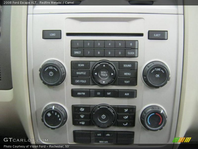 Redfire Metallic / Camel 2008 Ford Escape XLT