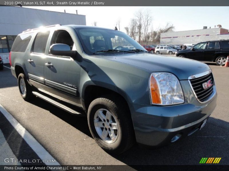 Stealth Gray Metallic / Ebony 2010 GMC Yukon XL SLT 4x4