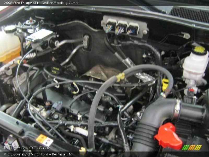 Redfire Metallic / Camel 2008 Ford Escape XLT
