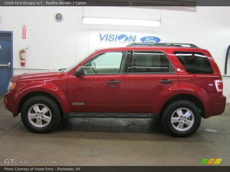 Redfire Metallic / Camel 2008 Ford Escape XLT