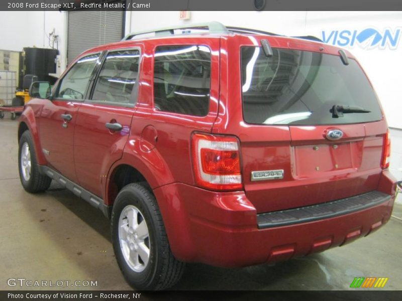 Redfire Metallic / Camel 2008 Ford Escape XLT