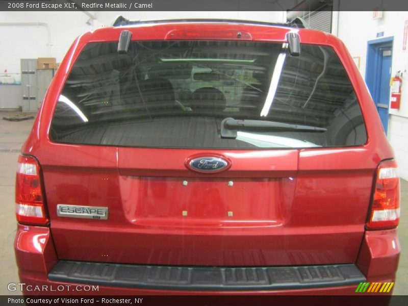 Redfire Metallic / Camel 2008 Ford Escape XLT