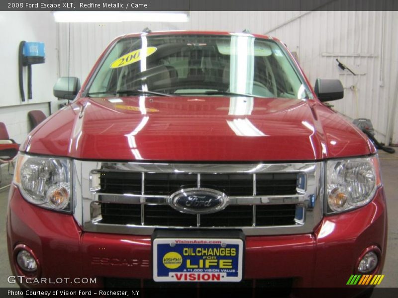 Redfire Metallic / Camel 2008 Ford Escape XLT