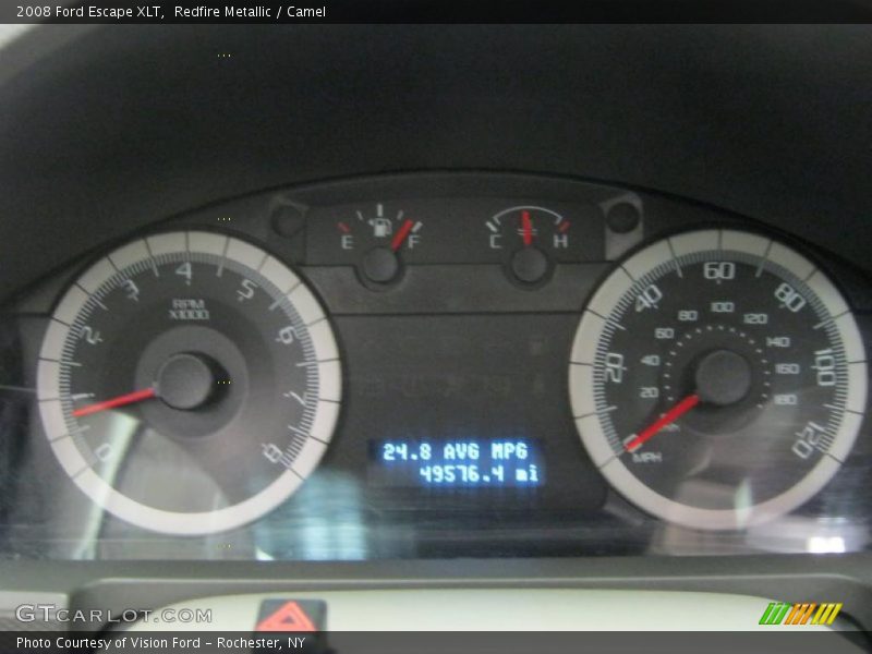 Redfire Metallic / Camel 2008 Ford Escape XLT