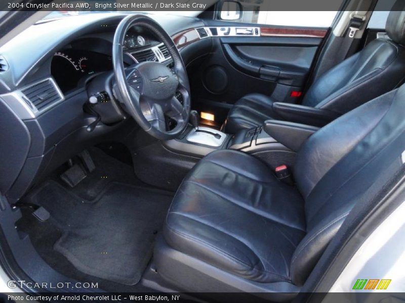 Bright Silver Metallic / Dark Slate Gray 2004 Chrysler Pacifica AWD