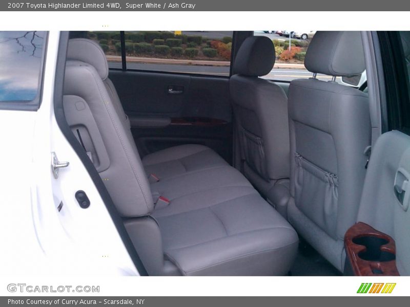 Super White / Ash Gray 2007 Toyota Highlander Limited 4WD