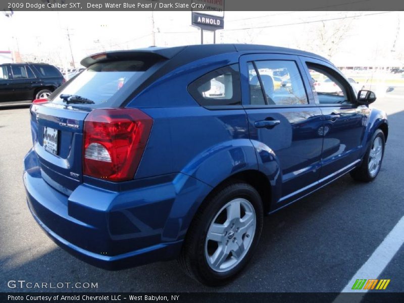 Deep Water Blue Pearl / Dark Slate Gray 2009 Dodge Caliber SXT