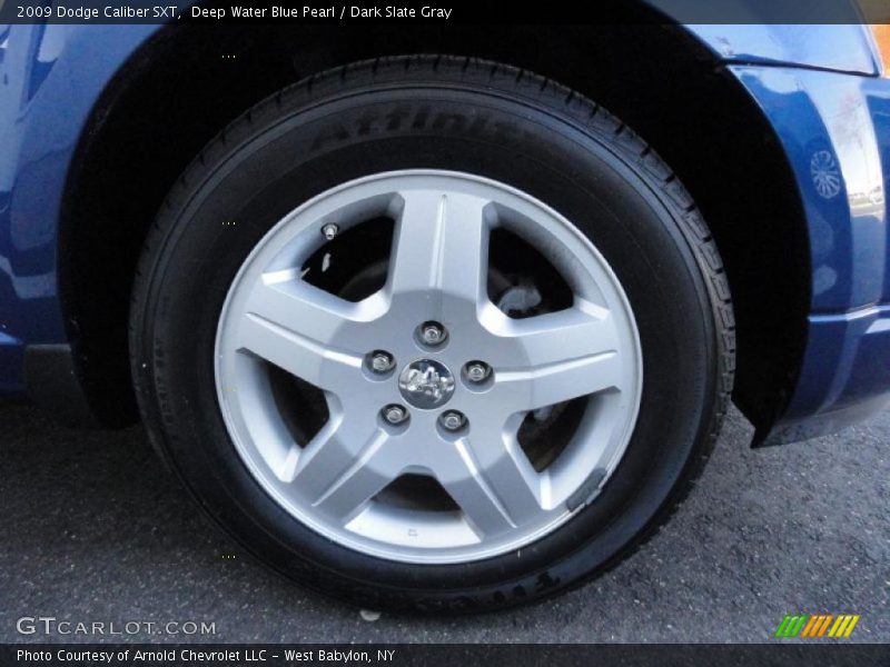 Deep Water Blue Pearl / Dark Slate Gray 2009 Dodge Caliber SXT