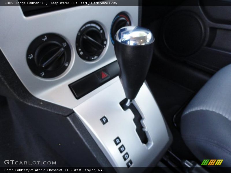 Deep Water Blue Pearl / Dark Slate Gray 2009 Dodge Caliber SXT