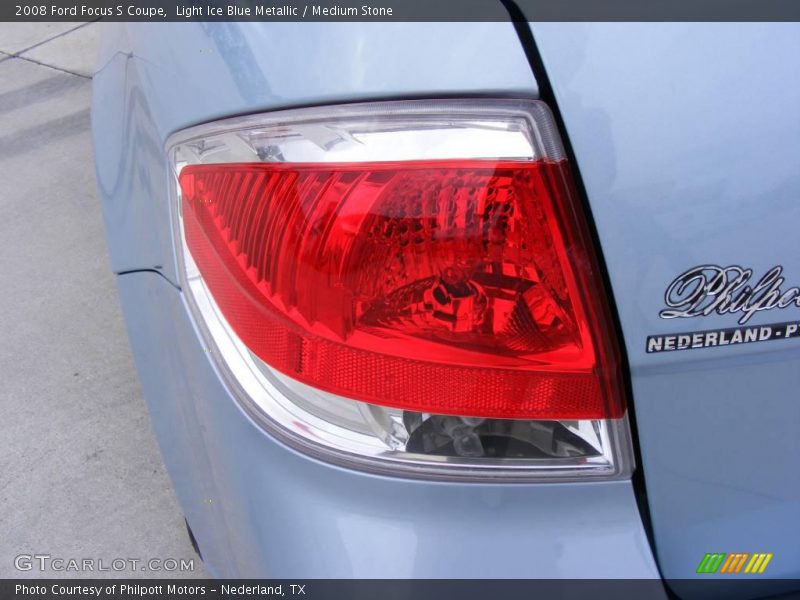 Light Ice Blue Metallic / Medium Stone 2008 Ford Focus S Coupe