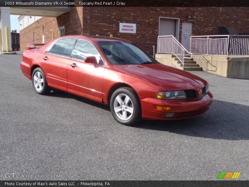 Front 3/4 View of 2003 Diamante VR-X Sedan