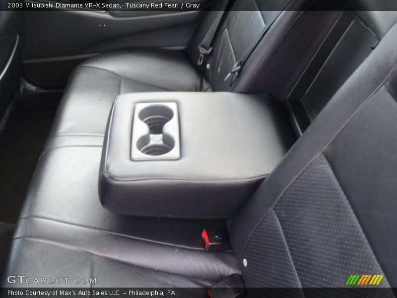 Tuscany Red Pearl / Gray 2003 Mitsubishi Diamante VR-X Sedan