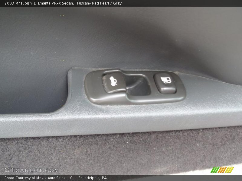 Tuscany Red Pearl / Gray 2003 Mitsubishi Diamante VR-X Sedan
