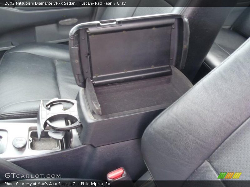 Tuscany Red Pearl / Gray 2003 Mitsubishi Diamante VR-X Sedan