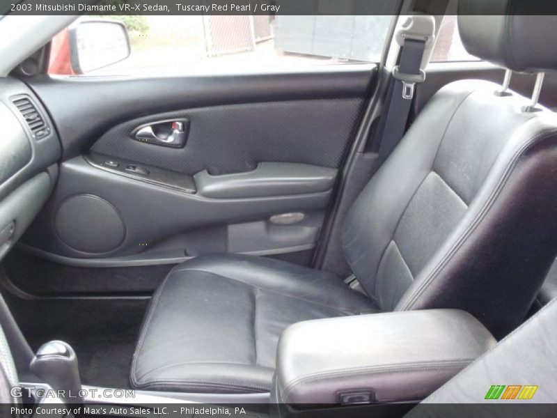  2003 Diamante VR-X Sedan Gray Interior