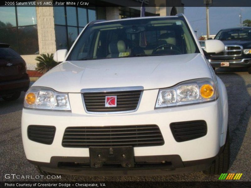 Polar White / Gray 2006 Saturn VUE V6 AWD