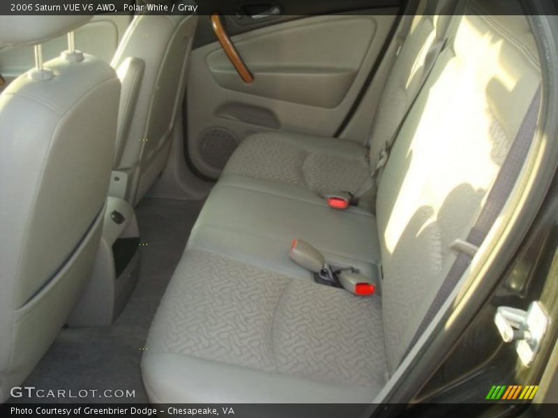 Polar White / Gray 2006 Saturn VUE V6 AWD