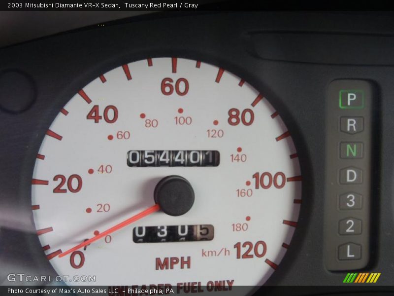 Tuscany Red Pearl / Gray 2003 Mitsubishi Diamante VR-X Sedan