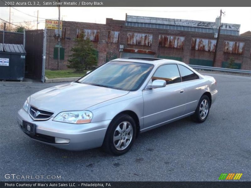 Satin Silver Metallic / Ebony Black 2002 Acura CL 3.2