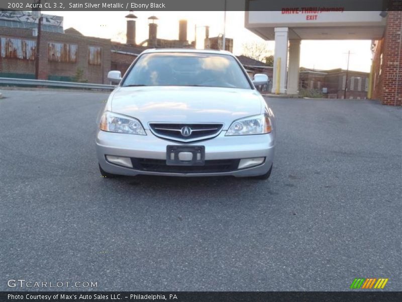 Satin Silver Metallic / Ebony Black 2002 Acura CL 3.2